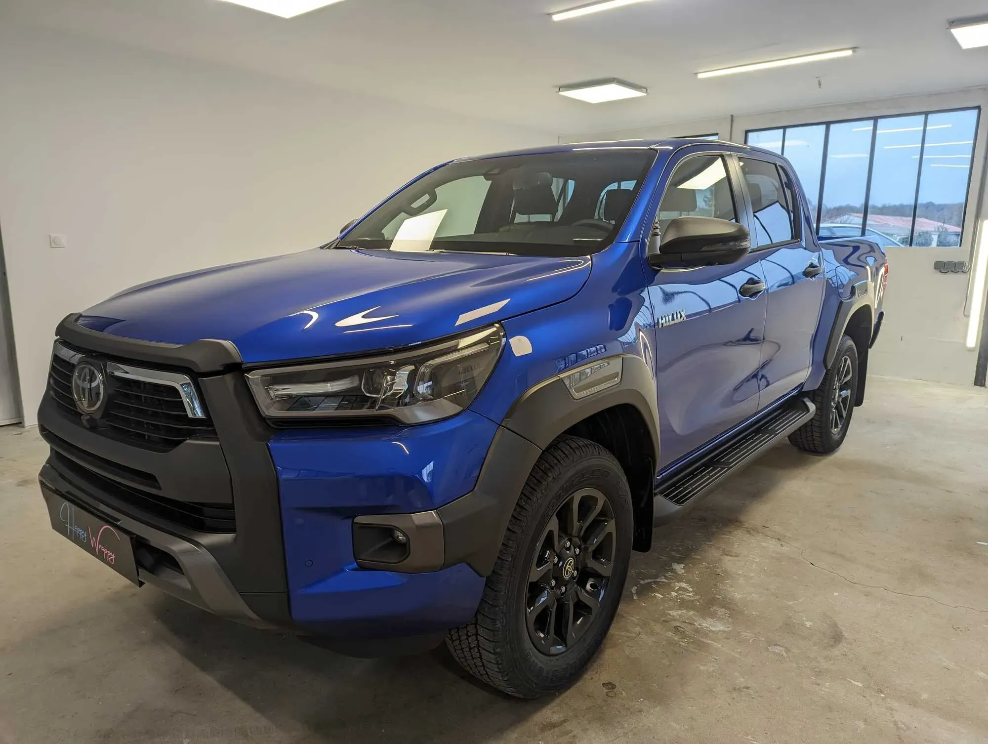 Protection peinture carrosserie PPF pick up toyota